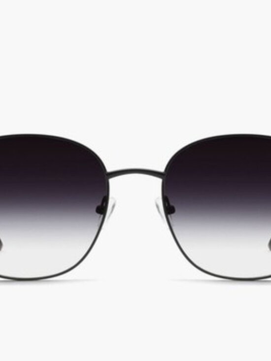 NWT Quay Australia Jezabell Sunglasses Round Black Fade; case included ?️ main image 5